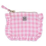 Baby Lola :  Mini pochette froufrou vichy rose