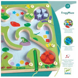 Jeu éducatif bois frogymaze - djeco