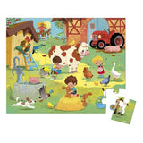 Puzzle une journée a la ferme - 24 pcs