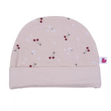 Bonnet Doublé Imprimer Cerise/Tomettes